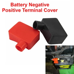 Car Battery Negative Positive Terminal Cover Accessories Boat Insulating Protector Boot Dustproof Batteries Cap Universal