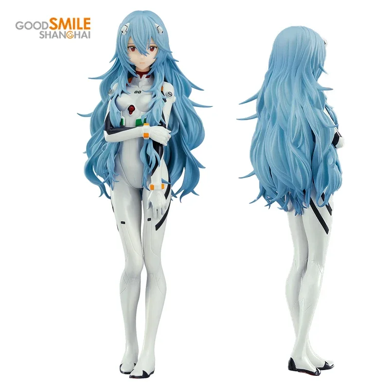 

In Stock Original GOOD SMILE Pop Up Parade EVA Ayanami Rei Long Hair 17Cm Pvc Action Figurine Model Toys for Boys Gift