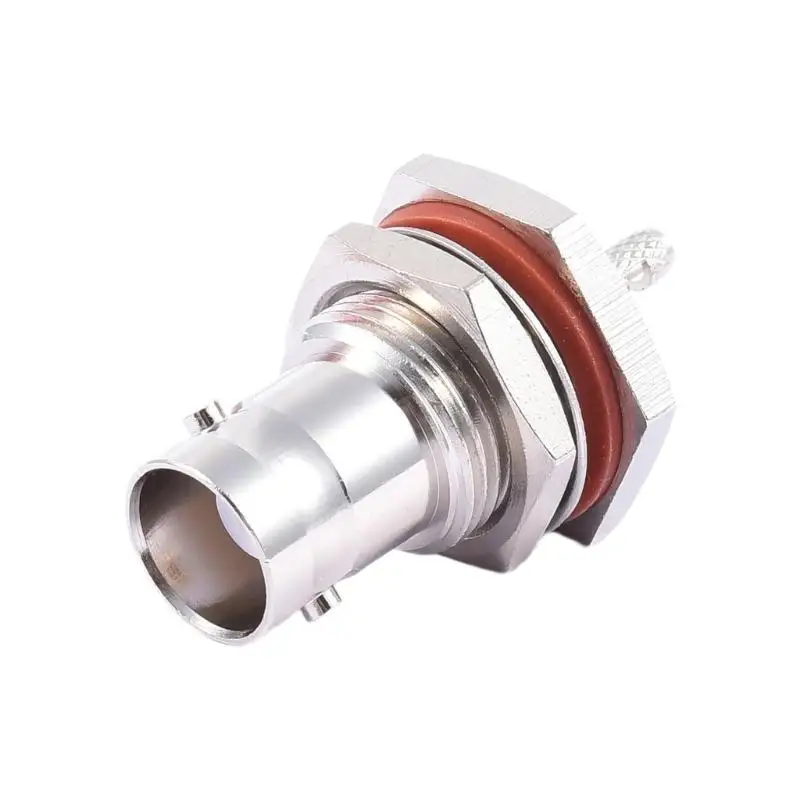 

652F All Copper BNC-C-KY-1.5 BNC Socket Female Socket Connector 75ohm Waterproof Connector Q9Q Female Socket
