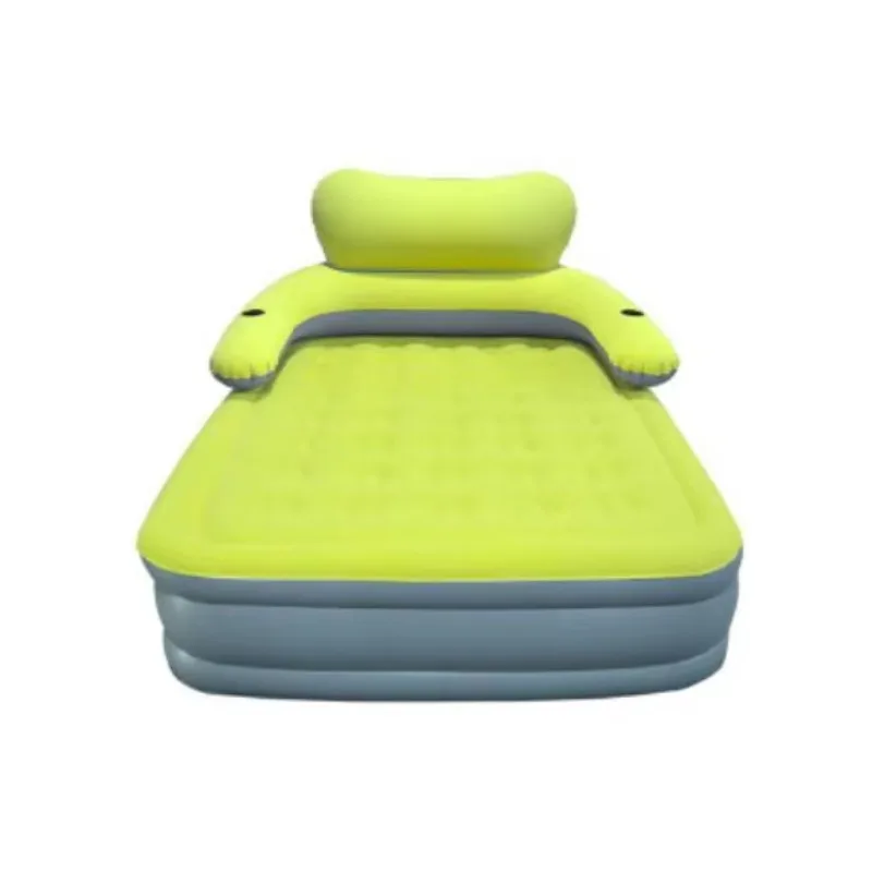 Split Type Inflatable Airbed with Flat Backrest