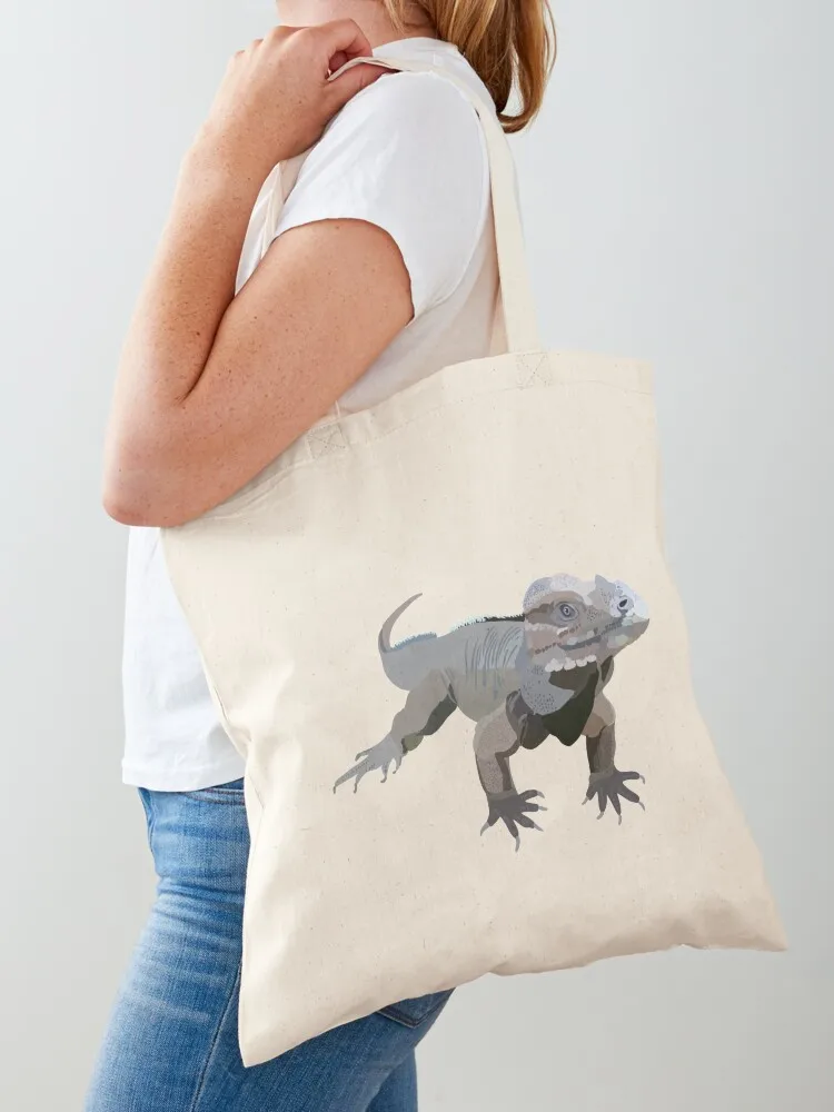 

R is for Rhino Iguana Tote Bag Gift bags Women's tote bag handbag