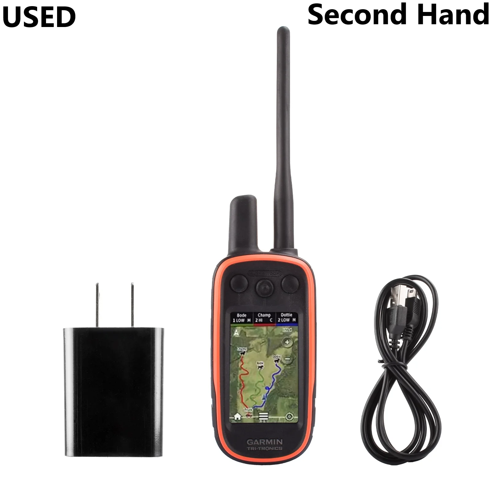 

Garmin Alpha 100 Multi-dog Remote Training Tracking GPS Device in One Remote Tracking Dogs Handheld Device Handheld GPS Device