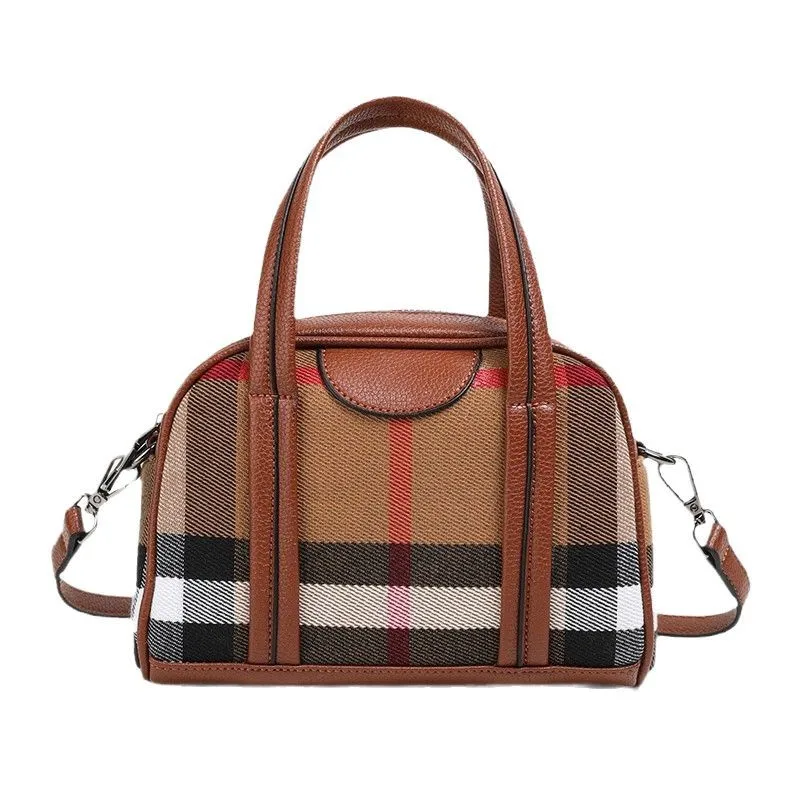 Elegant Luxury Brand Handbag For Ladies, Genuine Leather Shoulder Crossbody Messenger Bag, Designer Popular Style