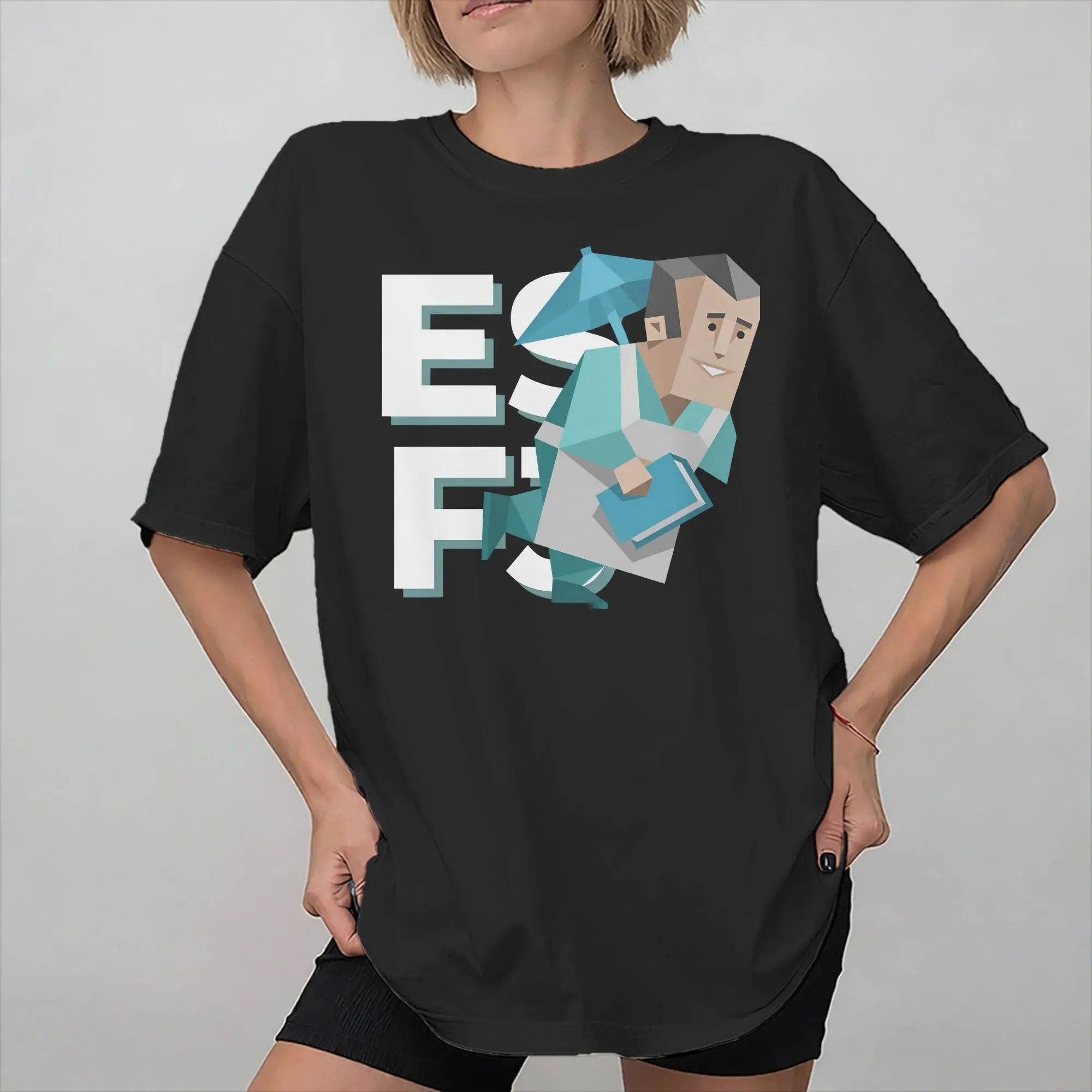 ESFJ mbti myers-briggs peronality Tee Shirt for Men Women Printed T Shirts MBTI 16 Personalities  100% Cotton Clothing
