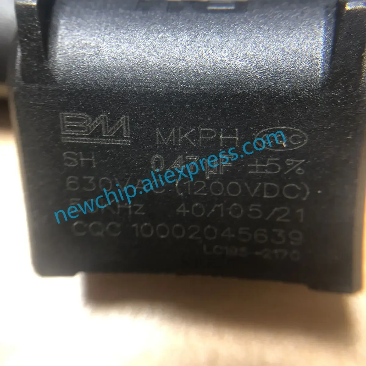 5PCS/LOT BM MKPH 0.24UF 0.27UF 0.3UF 0.33UF 0.47UF AC 630V DC 1200V High Voltage Capacitor for Induction Fan Motor