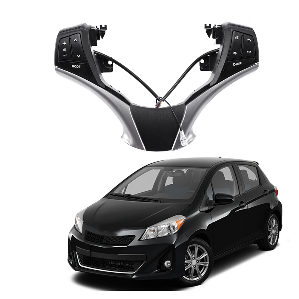 

Audio Control Switch 84250-0D120 84250-0D120-E0 Multifunctional Steering Wheel Fit For Toyota Yaris 2013-2016 10 Key