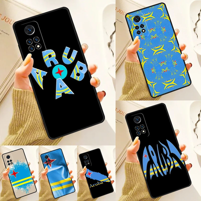 

Чехол с надписью «It's in My DNA» и флагом Арубы для Samsung Galaxy S24 Plus S23 S20 S21FE Lite S22 Ultra Note 20 S8 S9 S10