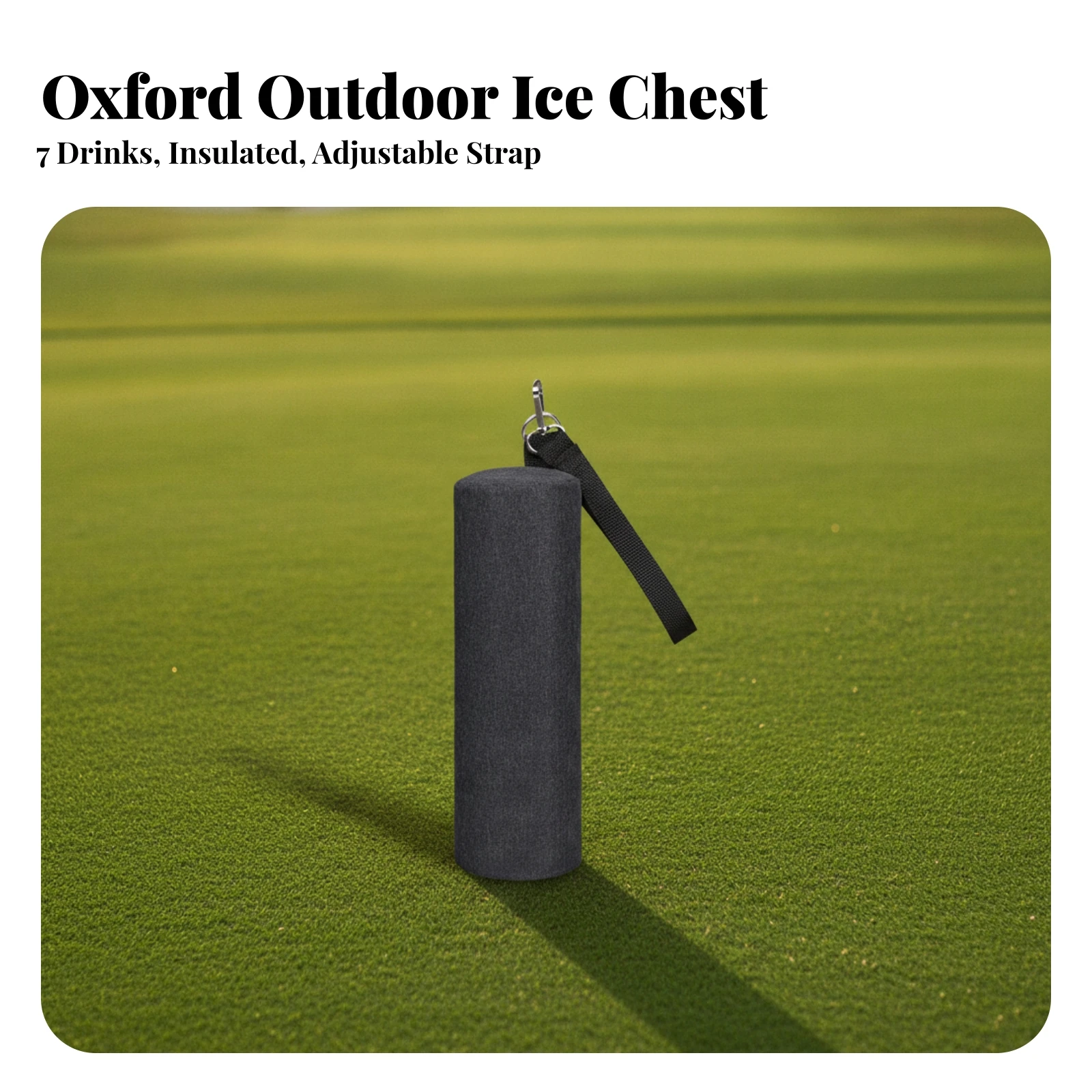 Cylindrical Insulated Cooler Bag Collapsible Foldable Cylindrical Cooler Bag Hot or Cold Food Carrier Thermal Easy to Clean