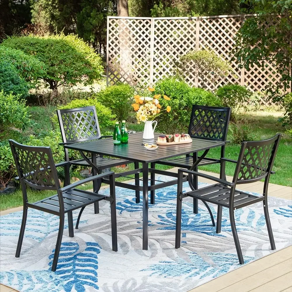 Table and Chairs Outdoor Dining Set - 37