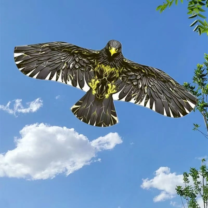 Cometa de águila grande volando para adultos, pipas para jugar al aire libre, cometa de dirección, enrollador de una sola línea, pipa profesional, pipas de pájaros, pipas de serpiente