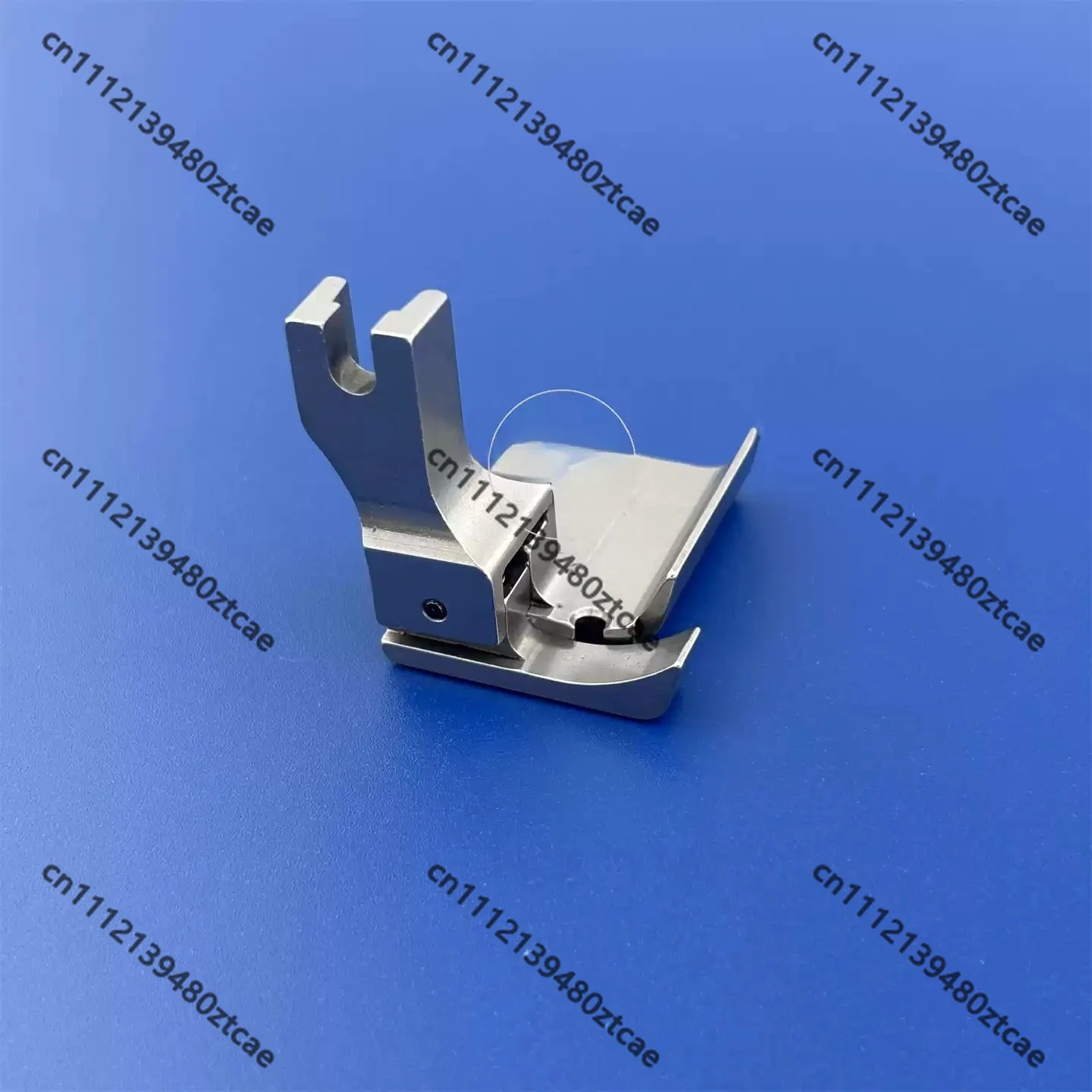 Industrial Flat Sew Machine Hemming Foot 1mm Stitch Left Side Flat Bottom Sleeve Processing Accessory