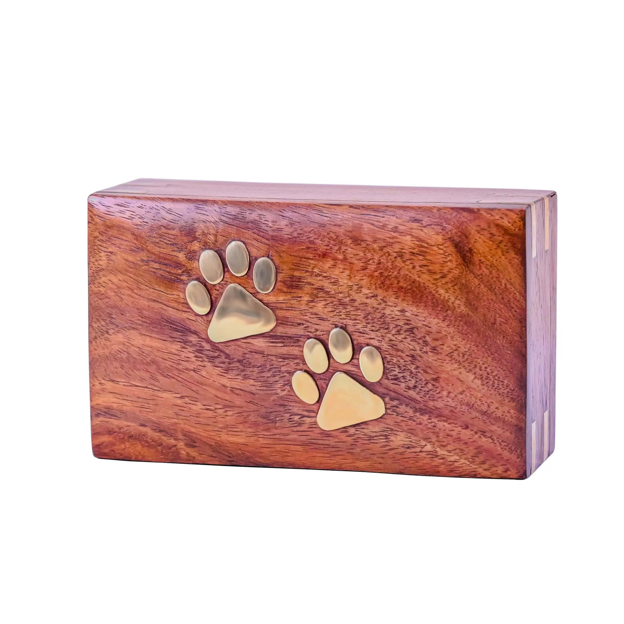 

Pets Keepsake Dogs Memorial Urns Cats Urns Decorative Wooden Cremation Urn Box for Pets Ashes