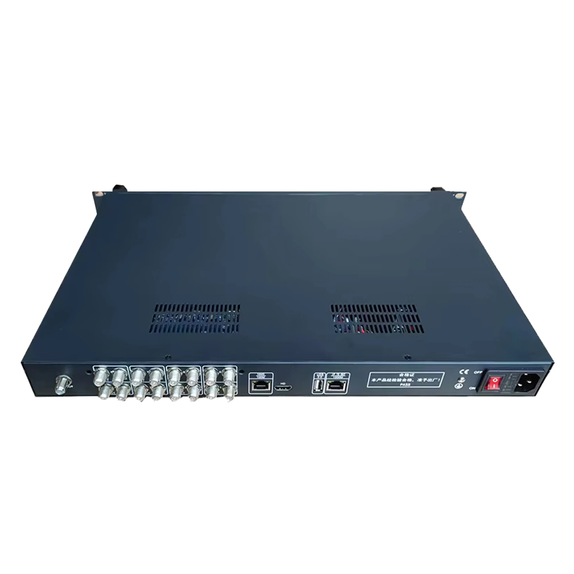 Multifonction DTV Tuner Modulator Tuner vers IP DVB-S2 DVB-T T2 DVB-C ISDBT vers IP 8-Channel Digital Gateway Streaming Receiver