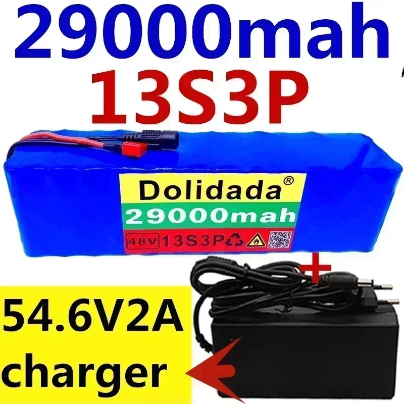 

2025 Fresh 48V 29Ah 500W 13S3P Lithium - Ion Power Pack with Charger - Designed for 54.6V E - Scooters & E - Bikes