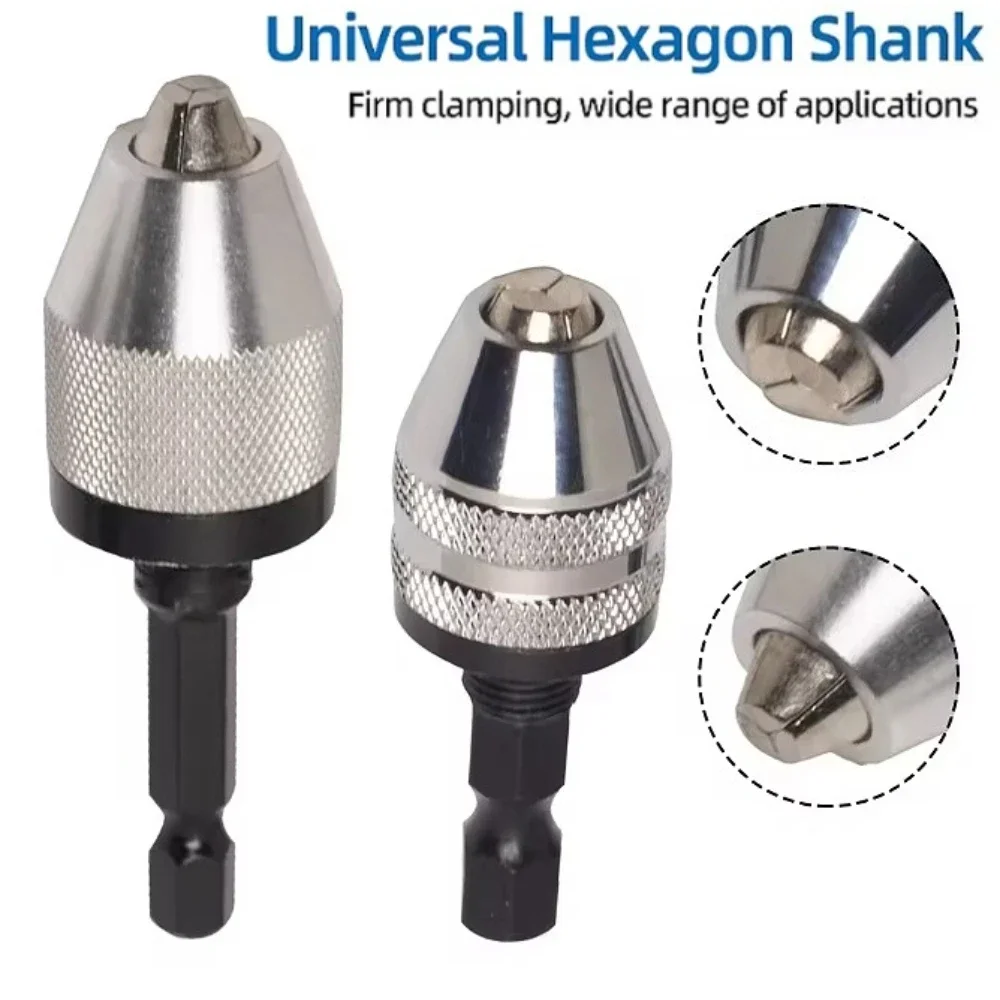 0,3–3,6 mm Schnellspannbohrer, Spannzangenfutter, selbstspannend, sechseckiger Schaft, Halterung, Schnellwechsel, elektrisches Schleifwerkzeug