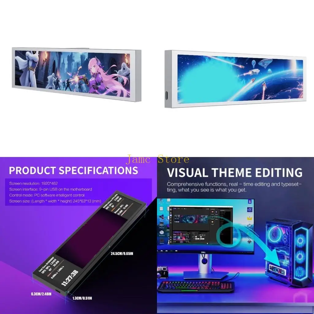 

LX0B Дополнительный экран компьютера высотой 9,2 фута с высоким разрешением для выполнения операций после дополнительного места