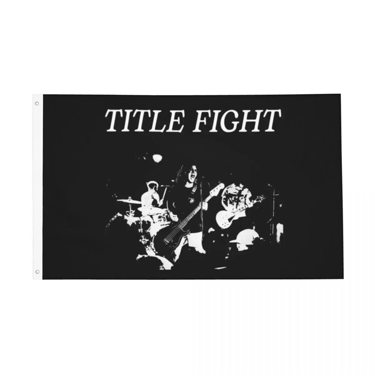 Title Fight Flag Decor 3x5FTModern Indoor Fade Resistant Flowy