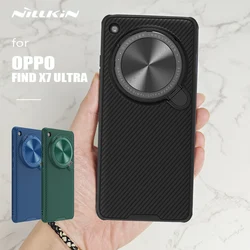 for OPPO Find X7 Ultra Case Nillkin Camshield Prop Case with Stand Camera Case for OPPO Find X7 Ultra Lens Protection Cover