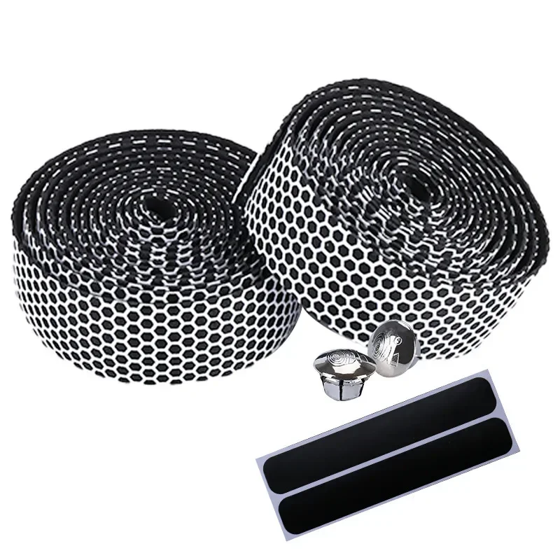 

Road Bicycle Wear Resistant Anti Slip Bar Tape With Plug EIEIO Sponge Handlebar Tapes Bike Accessories