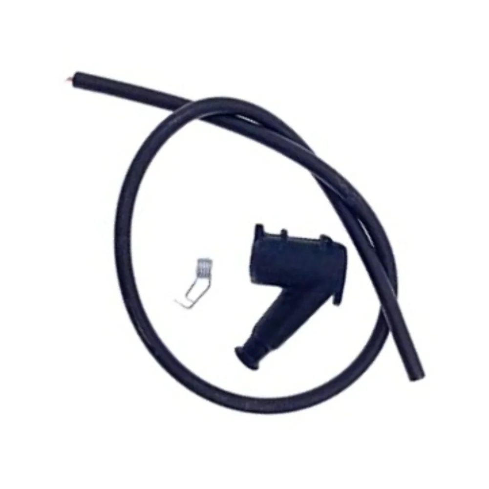 Spark Cap Assembly Conduit And Wire Kit 415mm for cable Length Robust Plastic Material Reliable Electrical Connection