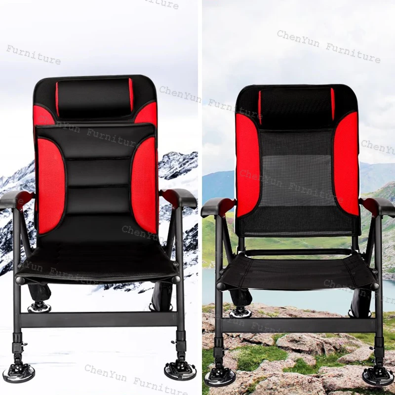 All Terrain Portable Fishing Chairs Fold Multifunction Bait Disc Bracket Fishing Chairs Nordic Banco De Pesca Entertainment