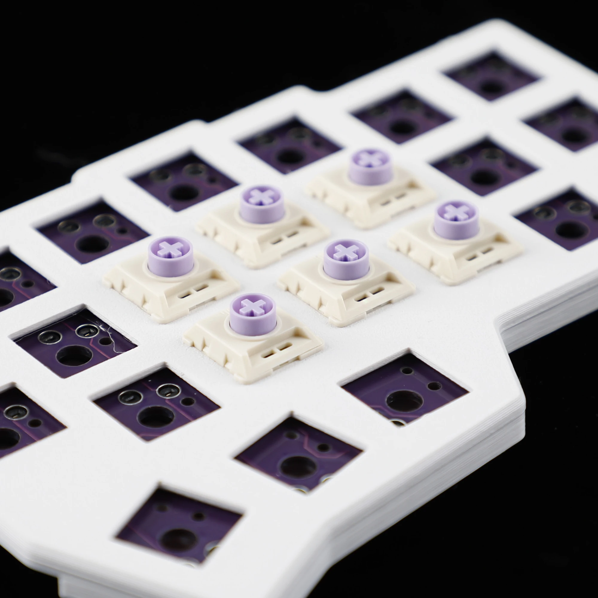 Przełączniki Kailh Taro Ice Cream Low Profile Choc V2 1353 MINI Fast Trigger Light Full POM do klawiatur mechanicznych Hitbox — zdjęcie produktu 3