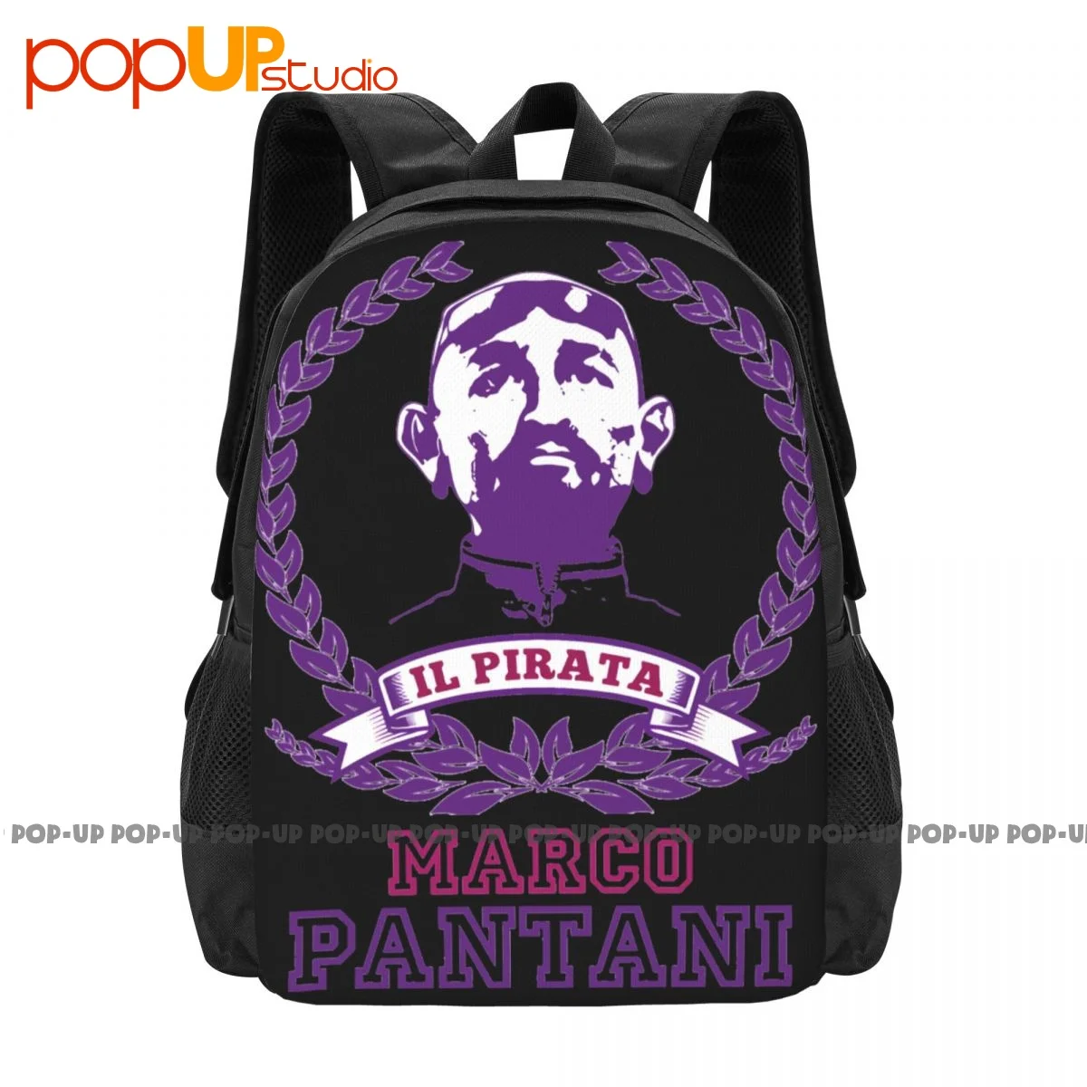 Marco Pantani Ciclismo Campione Il Pirata Cesenatico Backpack Large Capacity Softback Gymnast Bag