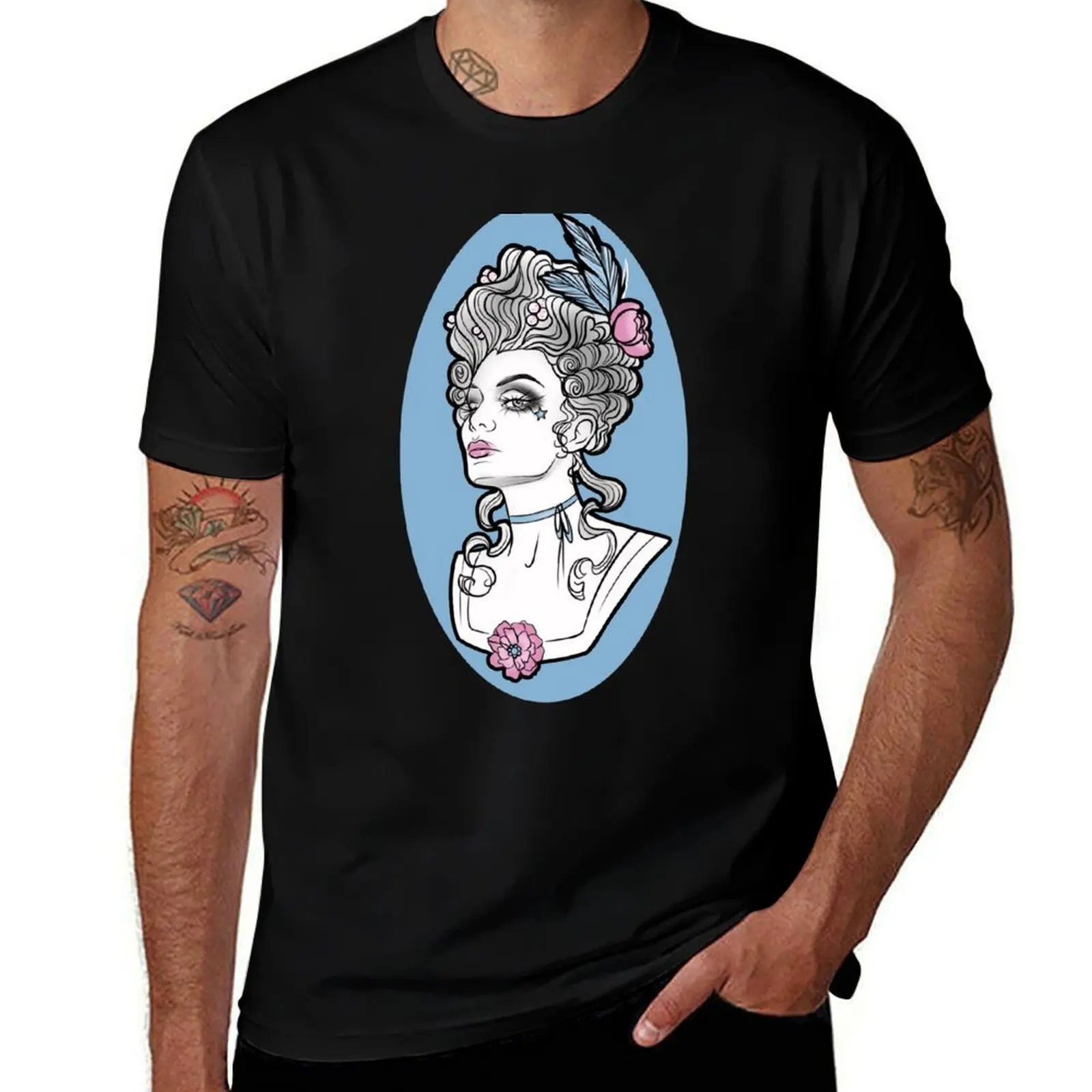 Baroque Bi$hes - Haughty T-Shirt Basic Simple Design Short Sleeve Shirt T-Shirt