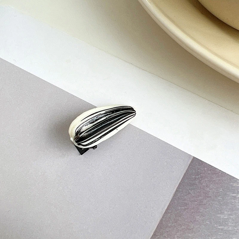 جديد محاكاة الغذاء الفاكهة دبابيس الشعر الإبداعية شخصية البطيخ البذور المشابك مقاطع الشعر مضحك الغذاء دبابيس الشعر