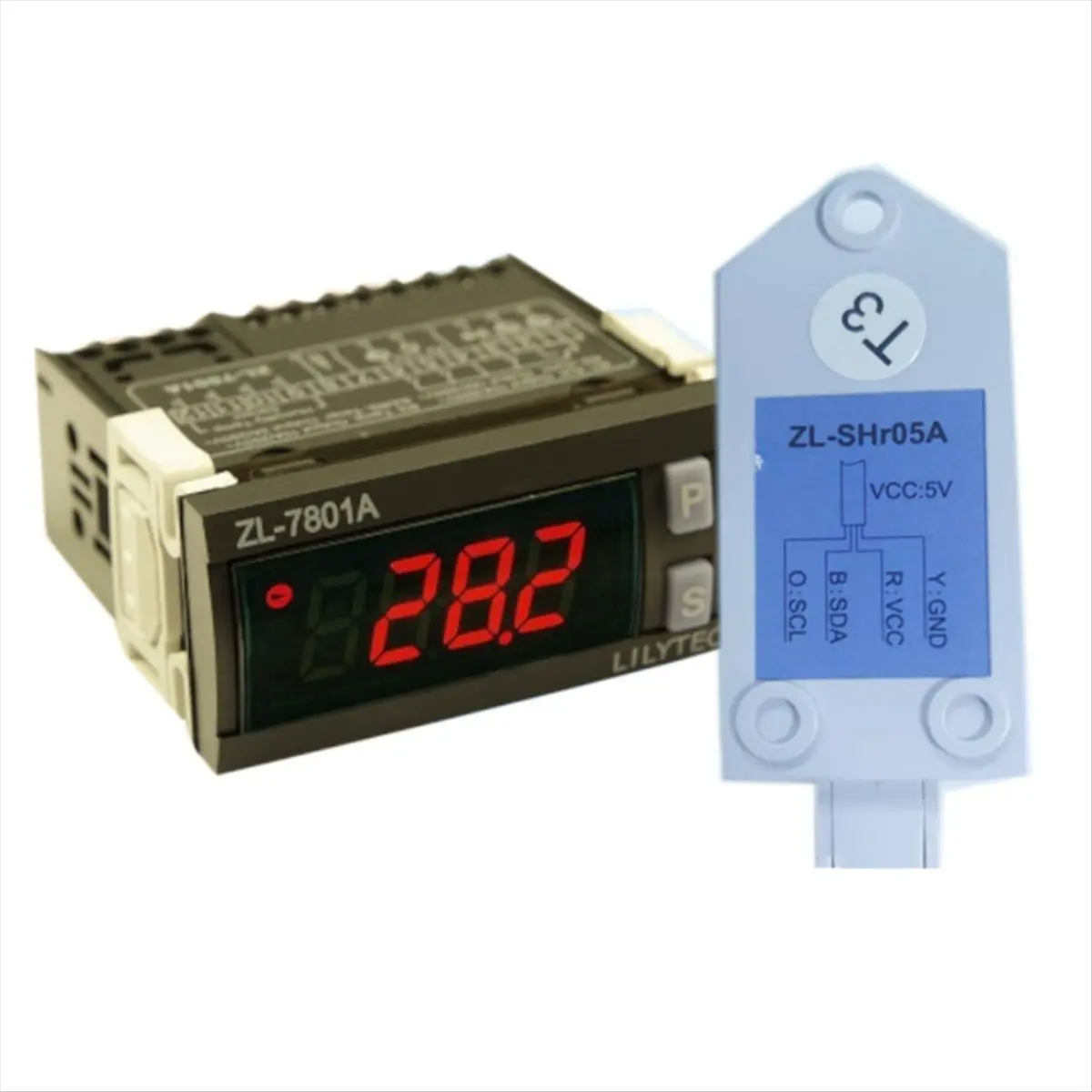 COFA  -7801A, 100-240V Automatic Multi-Function Temperature and Humidity Incubator Controller with -SHR05A Sensor