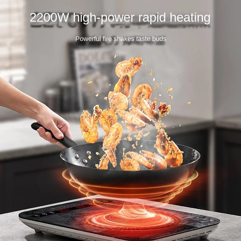 Midea Induction Cooker Electric Stove Home 2200W NEG Panel Constant Fire Heating Intelligent Timing Cooktop Stove 220V