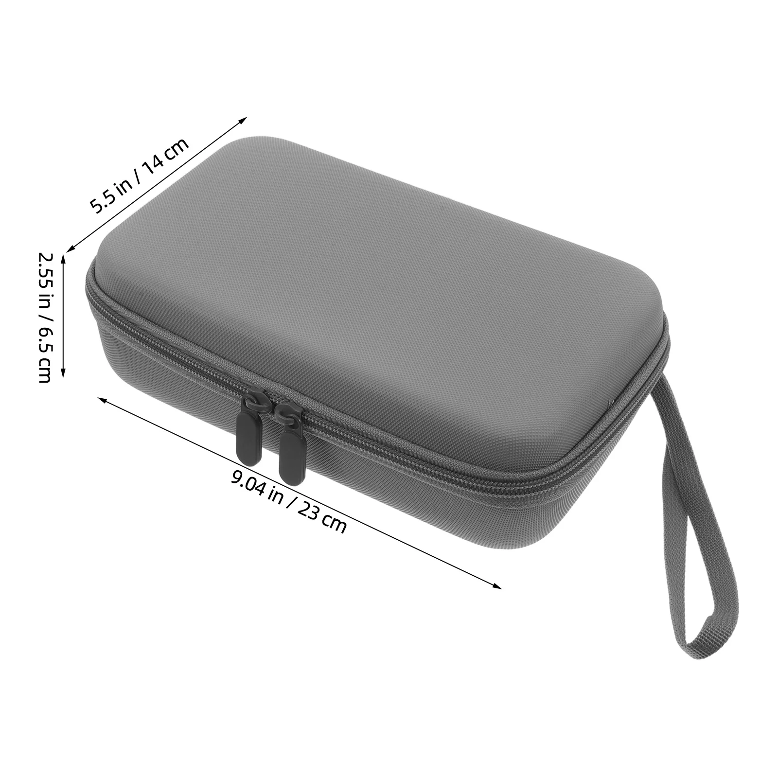 Bolsa de armazenamento de drone para bolso 3, estojo rígido de viagem, bolsa portátil para câmera, organizador protetor compatível com dji action