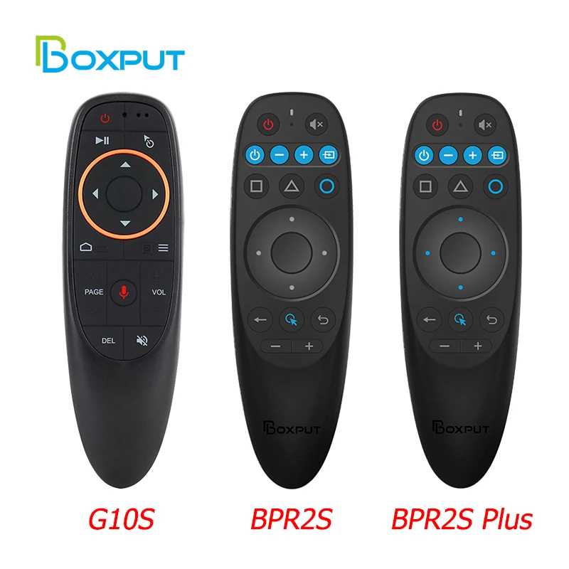 G10S Pro bt BPR2S PLUS 2.4G Wireless IR Remote Controller BLE Voice Control Air Mouse Smart Remote Control for Android Tv Box PC