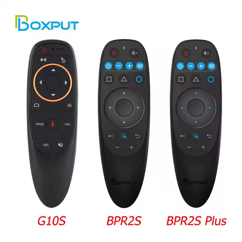 G10S BPR2S PLUS 2.4G Wireless IR Remote Controller BLE Voice Control Air Mouse Smart Remote Control for Android Tv Box PC