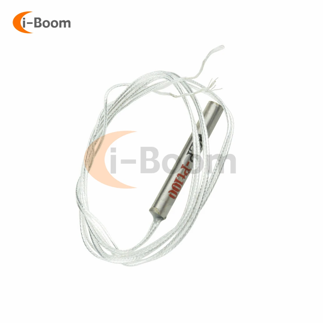 50CM PT100 Platinum Resister Temperature Sensor Detector Waterproof Temperature Probe -20~450 Celsius WZP-PT100