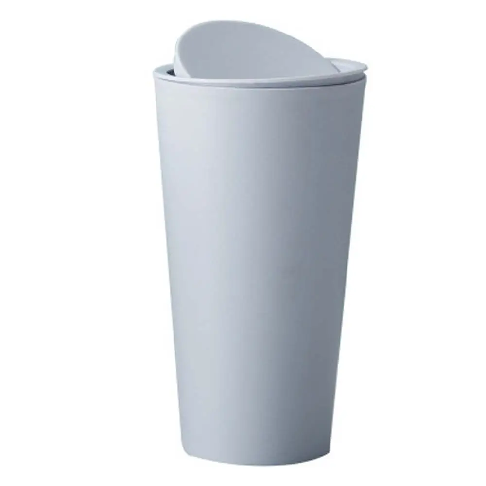 Creative Small For Office Desk Car Desktop With Lid Household Garbage Bin Dustbin Basket Sundries Barrel Trash Can