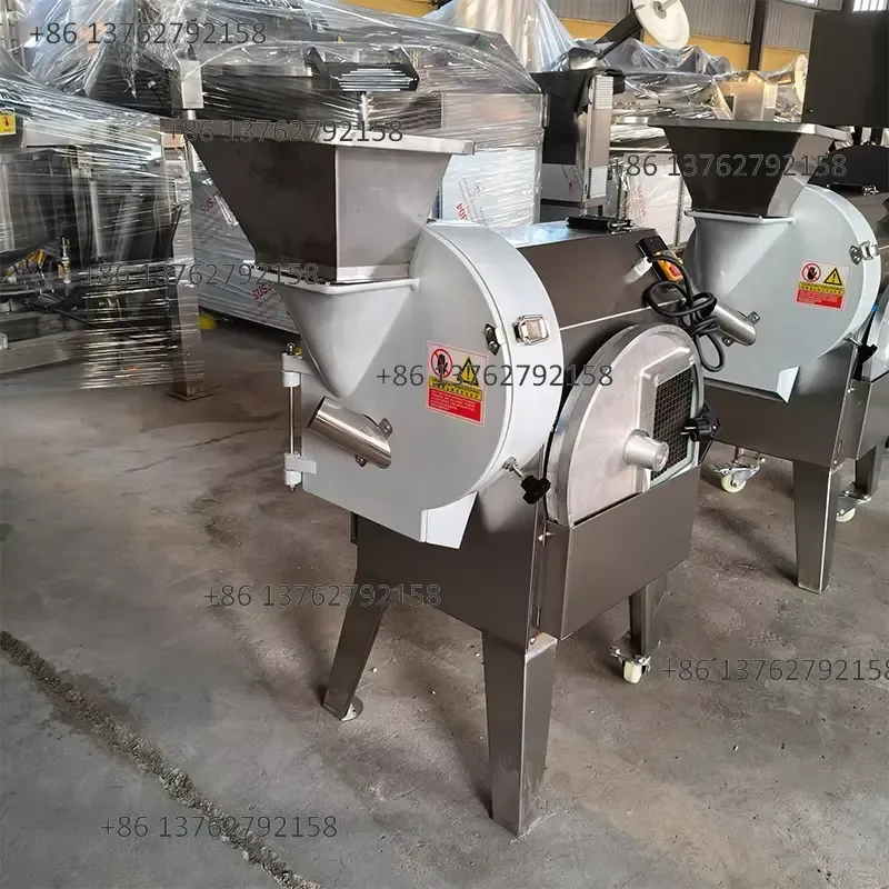 【2026】 Automatic Electric Vegetable Cutter and Potato Slicer Multi-purpose Commercial Food Chopper Chopping Machine