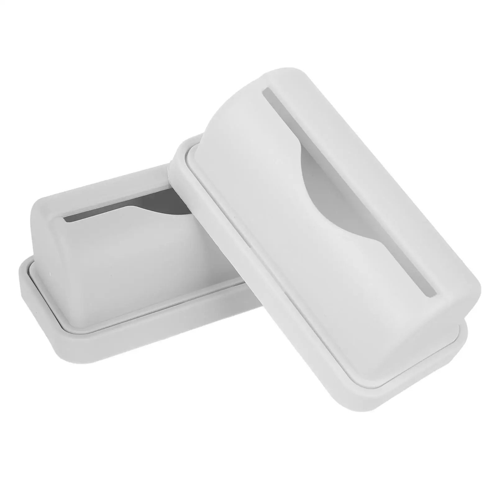 2Pcs Garbage Holder Wall Mounted Trash Storage Box Plastic Bag Dispenser Kitchen ganizer Space Trash Bag Container Saving