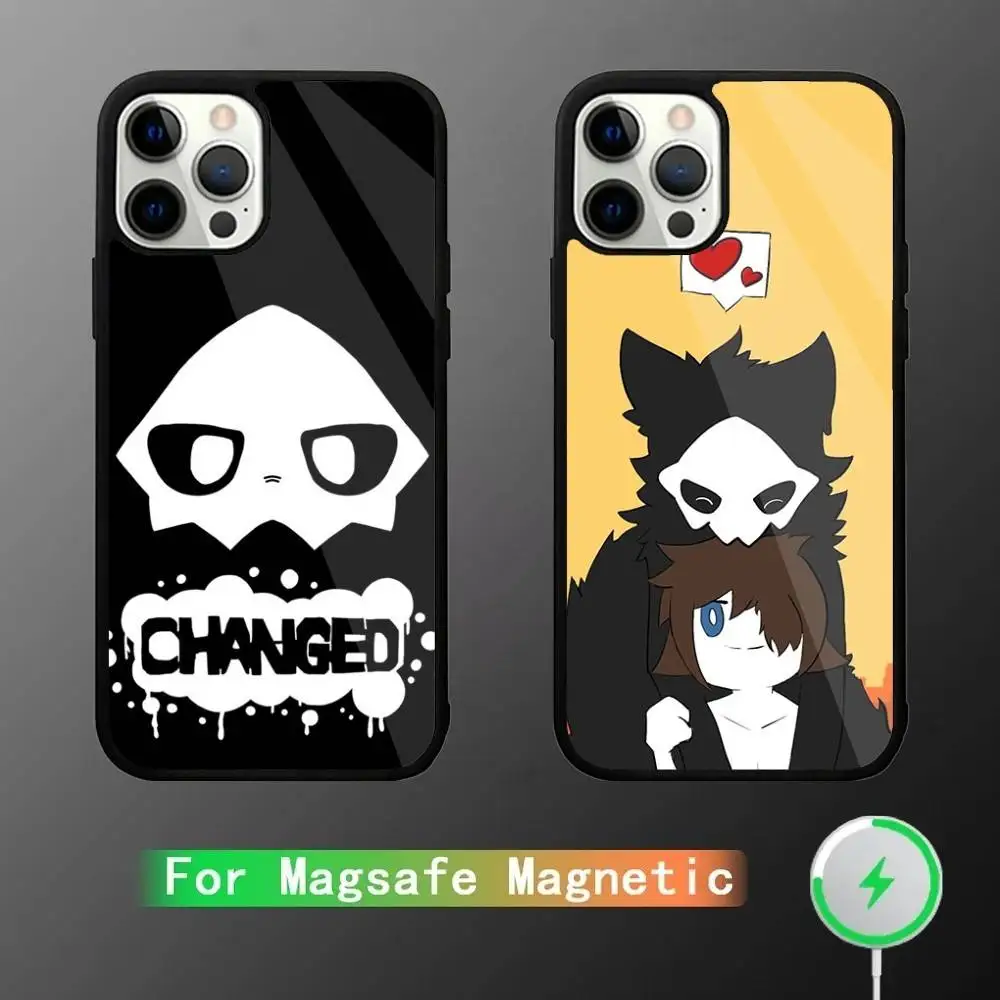 

P-Puro Changed Furry Phone Case For iPhone 16,15,14,13,12,11,Pro,Max,Plus,Mini,SE New Magsafe Magnetic Wireless Charging