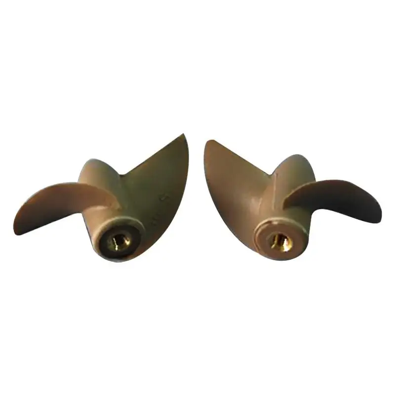 RC Model Ship Copper Core Propeller Set 2 Blade 35-45mm M3 Left Right Pair