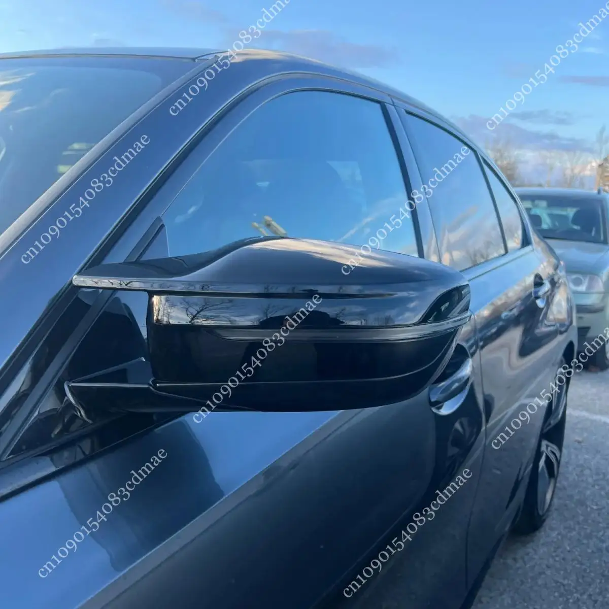 

Накладки на боковые зеркала заднего вида для BMW 3 серии G20 G21 318i 320i 330i M340i 2020-2025, сменные, с креплением на защелках, для тюнинга кузова