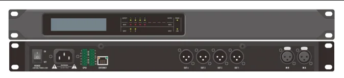 Professional Speaker Management Audio Processor