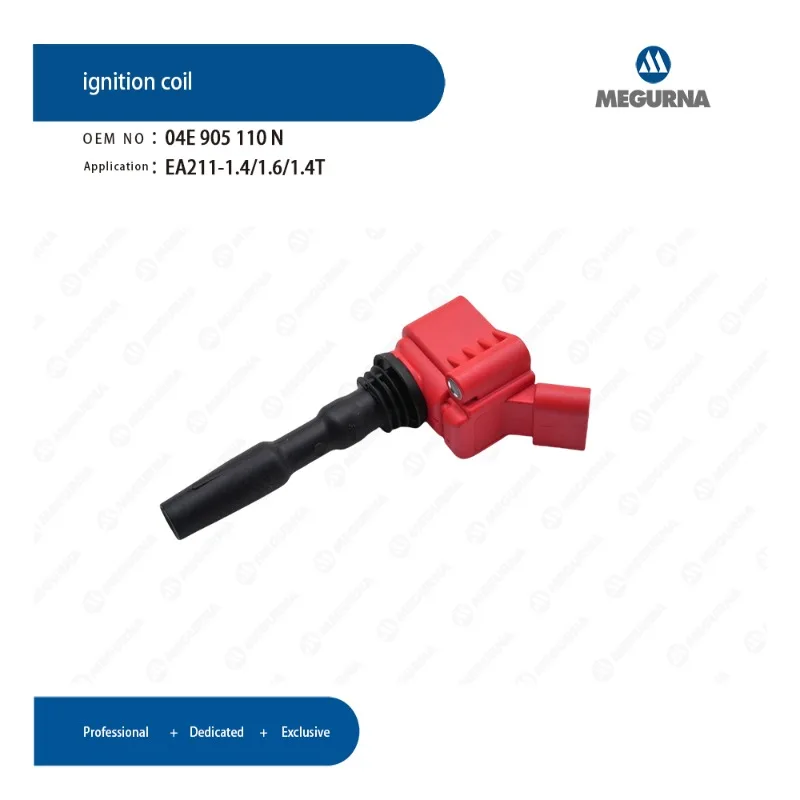 

MEGURNA EA211 Car Engine 04E905110N Ignition Coil for VW Passat Lavida Santana Magotan Sagitar Audi A3 A4 Q3 1.4 1.4T 1.6 CSS