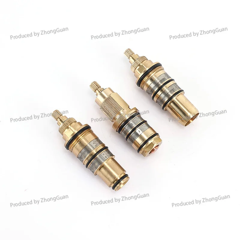 Faucet Accessories All Copper Memory Alloy Intelligent Thermostatic Valve Core Hot and Cold Water Neutral Valve Core
