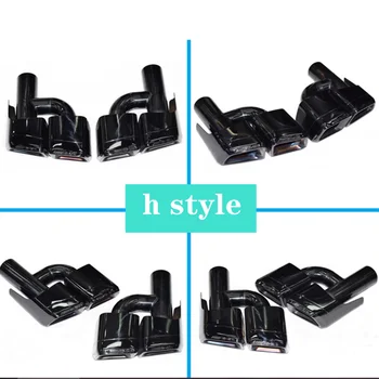 ऑटोमोबाइल रियर निकास पाइप मर्सिडीज बेंज W218 CLS350 CLS63 2011-2016 AMG रियर विसारक tailpipe कार बाहरी सजावट के लिए 8 best sales कक्षा 63 - №6