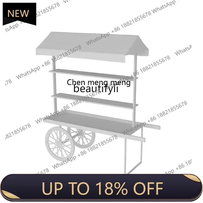 

Z189 European-style creative promotional vehicle shelf multi-layer commercial supermarket tasting table display rack A5