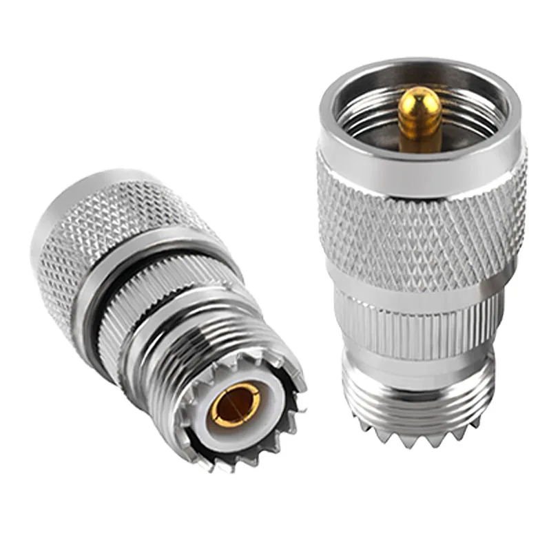 UHF ذكر جاك إلى N ذكر محول RF اقناع محول موصل محوري مستقيم عالية التردد محول محوري ملحقات الأجهزة #3