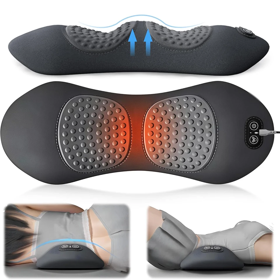 3 in 1 Electric Lumbar Support Massager Pillow