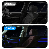 11 Colour Door Decorative Light For BMW X5 X6 X7 G05 G06 G07 Indoor Modification Accesso 4-door Soft LED Ambient Light