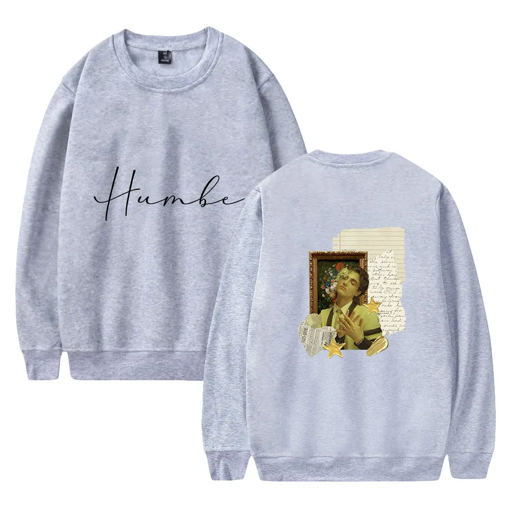 

Humbe O-Neck Sweatshirts Women Men Long Sleeve Sweatshirts Unisex Streetwear Casual Fashion Clothes